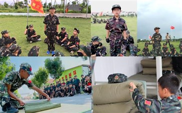 重庆军事夏令营：班务会与内务整理