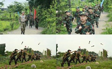 重庆军事夏令营：战术训练与徒步拉练
