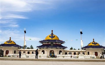 内蒙古旅游：成吉思汗陵