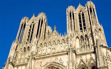 欧洲旅游：法国兰斯大教堂