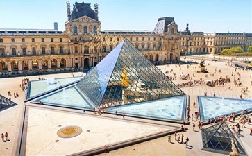 欧洲旅游：法国巴黎卢浮宫