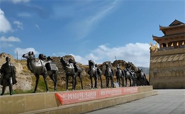 青海旅游：祁连峨堡古城驿站