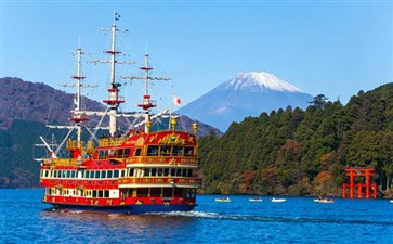 富士山芦之湖海盗船