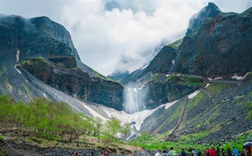 东北旅游：吉林长白山瀑布