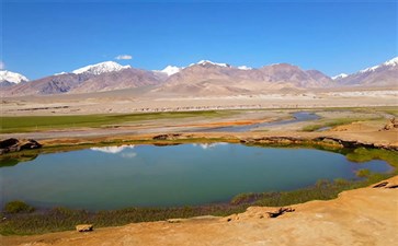新疆旅游：木吉火山口