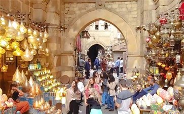 埃及旅游：开罗哈利里市场