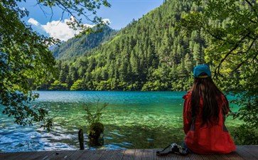 九寨沟风景区镜海