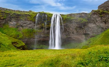 北欧旅游：冰岛塞里雅兰瀑布