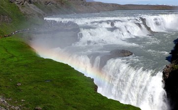 北欧旅游：冰岛黄金瀑布