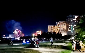 广东海陵岛旅游：大角湾夜滩