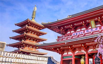 重庆到日本旅游：东京浅草观音寺