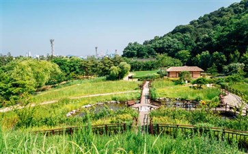 韩国仁川月尾岛公园