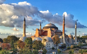 土耳其旅游：伊斯坦布尔圣索菲亚大教堂