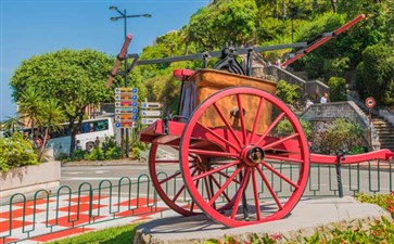 欧洲旅游：摩纳哥蒙特卡洛城市F1赛道