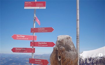 欧洲旅游：瑞士冰川3000