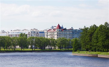 俄罗斯旅游：圣彼得堡黄金三岛克列斯托夫斯基岛