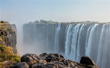 非洲旅游：赞比亚维多利亚大瀑布
