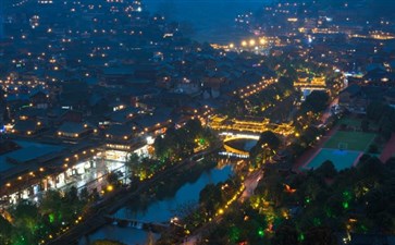 贵州西江千户苗寨夜景