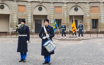 瑞典斯德哥尔摩皇宫皇家卫队