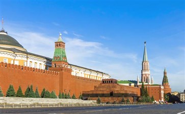 俄罗斯旅游：莫斯科红场列宁墓