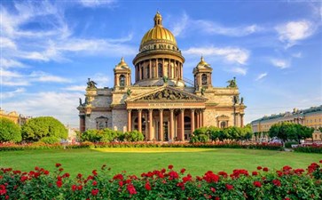 俄罗斯旅游：圣彼得堡圣伊萨基耶夫大教堂