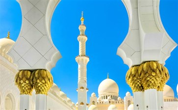 阿联酋阿布扎比谢赫扎伊德清真寺