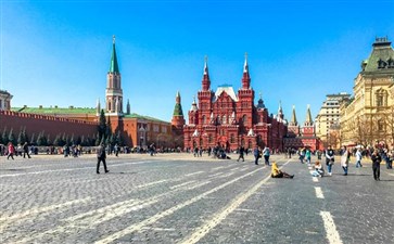 俄罗斯旅游：莫斯科红场
