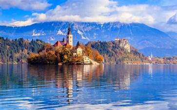 东欧旅游：斯洛文尼亚布莱德湖
