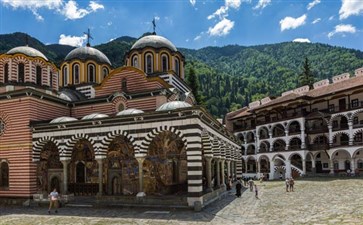 东欧旅游：巴尔干马其顿里拉修道院