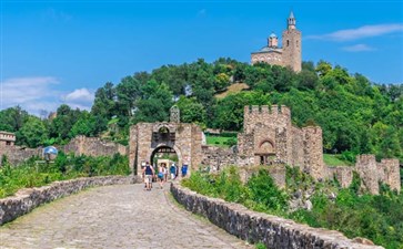 东欧旅游：巴尔干保加利亚大特尔诺沃查雷维茨山堡垒