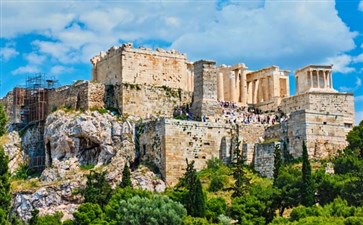 希腊旅游：雅典雅典卫城
