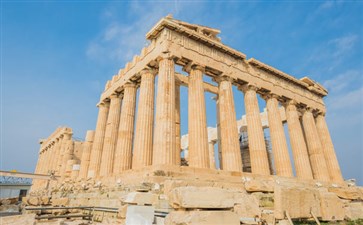 希腊旅游：雅典雅典卫城帕特农神庙
