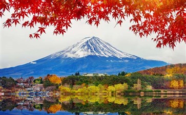 日本旅游：富士山河口湖大石公园