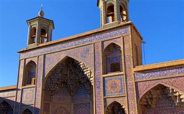 伊朗旅游：设拉子莫克清真寺(粉红清真寺)