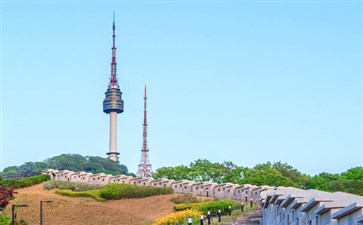 韩国首尔旅游：南山公园首尔N塔