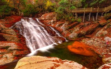 光雾山景区秋季红叶