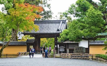 日本旅游：京都金阁寺红叶