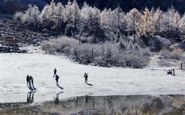 毕棚沟雪景