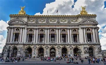 欧洲旅游：法国巴黎歌剧院