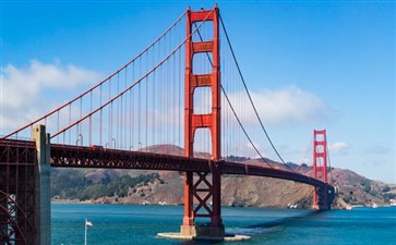美国旅游旧金山金门大桥