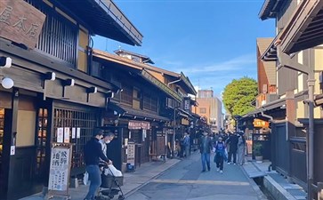 日本当地旅游：飞驒高山古街