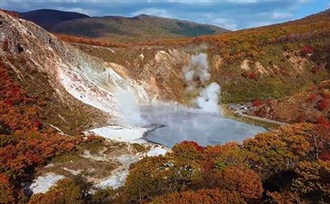 日本旅游：登别大汤沼