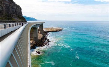 澳大利亚旅游：蓝色海洋路海崖桥