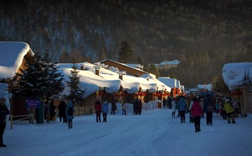 中国雪乡雪韵大街