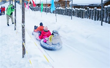 中国雪乡雪圈