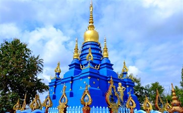泰国清迈旅游：清迈蓝庙