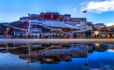 西藏旅游：拉萨布达拉宫广场