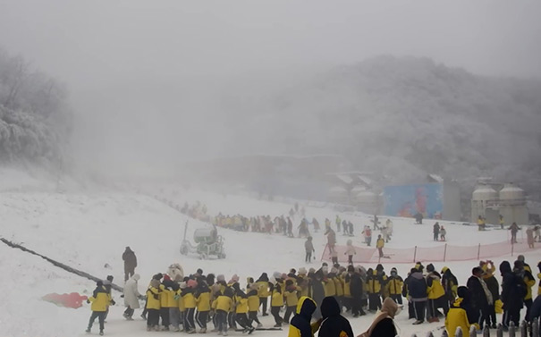 2023-2024年金佛山下雪了吗？12月16日金佛山北坡滑雪场