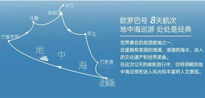 MSC地中海邮轮欧罗巴号邮轮画册