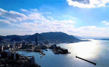 日本下关城市风景